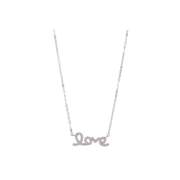 NWT- Adornia Love Pendant & Earrings 2-Piece Set - Picture 2 of 6